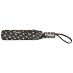 FabSeasons Black Printed 3 fold fancy Umbrella