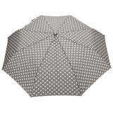 FabSeasons Grey Printed 3 fold fancy Umbrella