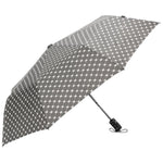 FabSeasons Grey Printed 3 fold fancy Umbrella freeshipping - FABSEASONS