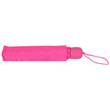 FabSeasons Pink Solid 3 Fold Fancy Umbrella