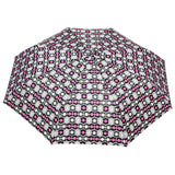 FabSeasons Green Symmteric Print 3 fold Umbrella