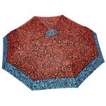 FabSeasons Orange Symmteric Print 3 fold Umbrella freeshipping - FABSEASONS