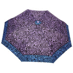FabSeasons Purple Symmteric Print 3 fold Umbrella freeshipping - FABSEASONS