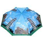 FabSeasons Pisa Printed 3 fold Umbrella for Rains and all Seasons freeshipping - FABSEASONS