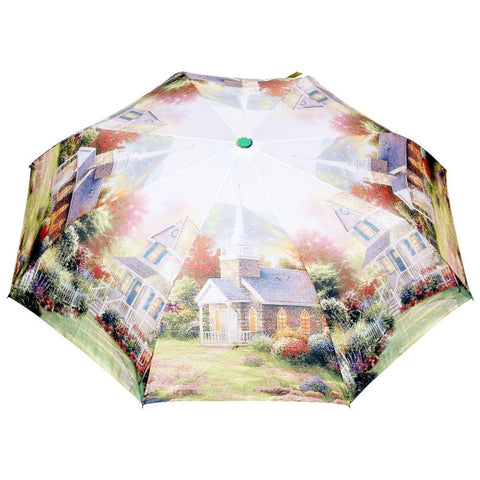 FabSeasons Digital Printed 3 fold Umbrella for all Seasons freeshipping - FABSEASONS