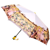 FabSeasons Sunflower Field Digital Printed 3 fold Umbrella