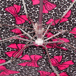 FabSeasons 5 fold Floral Printed Small Compact Manual Dark Pink Umbrella
