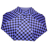 FabSeasons 5 fold Blue Circle Printed Small Compact Manual Umbrella