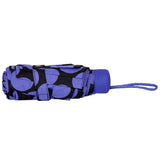 FabSeasons 5 fold Blue Circle Printed Small Compact Manual Umbrella