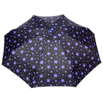 FabSeasons 5 fold Blue Star Printed Small Compact Manual Umbrella freeshipping - FABSEASONS