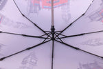 FabSeasons London City Digital Printed 3 Fold Automatic Umbrella