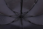 FabSeasons Grey Checks Printed UV protected 3 Fold Manual Umbrella