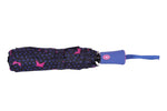 FabSeasons Pink Star Digital Printed Semi Automatic 3 fold Umbrella