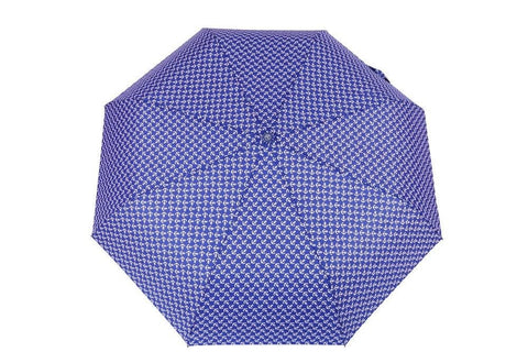 FabSeasons Anchor Printed Automatic 3 fold Blue Umbrella