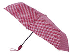 FabSeasons Anchor Printed Automatic 3 fold Maroon Umbrella freeshipping - FABSEASONS