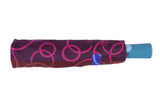 FabSeasons Abstract Purple Circle Printed Automatic 3 fold Umbrella