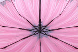 FabSeasons Black Floral Digital Printed Semi Automatic 3 fold Umbrella freeshipping - FABSEASONS