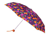 FabSeasons 5 fold Digital Printed Small Compact Manual Orange Umbrella