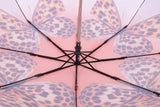 FabSeasons Orange Butterfly Printed 3 fold Umbrella