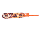 FabSeasons Orange Butterfly Printed 3 fold Umbrella freeshipping - FABSEASONS