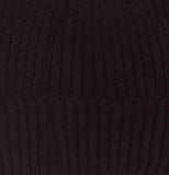 FabSeasons Acrylic Purple Woolen Winter skull cap with Pom Pom for Girls & Women