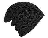 Fabseasons Plain Grey Acrylic Woolen Winter Beanie - skull cap