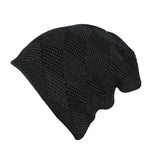Fabseasons Plain Grey Acrylic Woolen Winter Beanie - skull cap