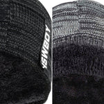 FabSeasons Unisex Acrylic Woolen Beanie & Muffler with faux fur lining, Pack of 2