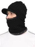 Fabseasons Acrylic Balaclava for winters with faux fur lining