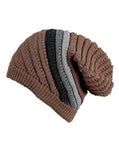 FabSeasons Brown Unisex Acrylic Woolen Winter Beanie and Skull Cap for winters