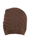 FabSeasons Brown Unisex Acrylic Woolen Winter Beanie and Skull Cap for winters
