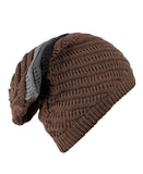 FabSeasons Brown Unisex Acrylic Woolen Winter Beanie and Skull Cap for winters