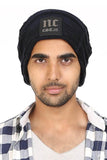 Fabseasons Blue woolen Skull & Beanie Cap