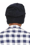 Fabseasons Blue woolen Skull & Beanie Cap