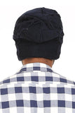 Fabseasons Blue woolen Skull & Beanie Cap