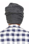 Fabseasons Gray Woven Skull & Beanie Cap