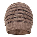 FabSeasons Unisex Brown Acrylic Woolen Slouchy Beanie and Skull Cap for Winters