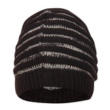FabSeasons Unisex Dark Brown Acrylic Woolen Slouchy Beanie and Skull Cap for Winters freeshipping - FABSEASONS