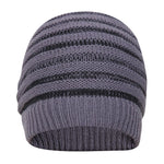 FabSeasons Unisex Grey Acrylic Woolen Slouchy Beanie and Skull Cap for Winters