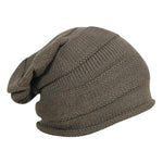 FabSeasons Unisex Green Acrylic Woolen Slouchy Beanie and Skull Cap for Winters freeshipping - FABSEASONS