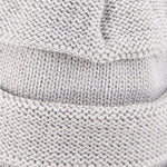 FabSeasons Unisex Light Grey Acrylic Woolen Slouchy Beanie and Skull Cap for Winters