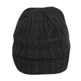 FabSeasons Unisex Black Acrylic Woolen Beanie & Skull Cap for Winters