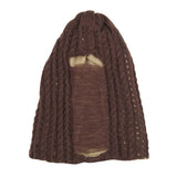 FabSeasons Unisex Brown Acrylic Woolen Beanie & Skull Cap for Winters