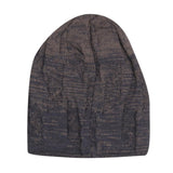 FabSeasons Unisex Dual Color Blue & Gray Woolen Beanie Cap