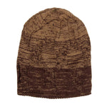 FabSeasons Unisex Dual Brown Color Acrylic Woolen Slouchy Beanie Cap