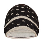 FabSeasons Unisex Dark Brown Acrylic Woolen Slouchy Beanie and Skull Cap for Winters