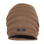 FabSeasons Unisex Brown Acrylic Woolen Slouchy Beanie and Skull Cap for Winters freeshipping - FABSEASONS