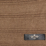 FabSeasons Unisex Brown Acrylic Woolen Slouchy Beanie and Skull Cap for Winters