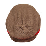 FabSeasons Unisex Light Brown Acrylic Woolen Slouchy Beanie and Skull Cap for Winters
