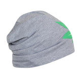Fabseasons Grey Herb Cotton Slouchy Beanie and Skull Cap